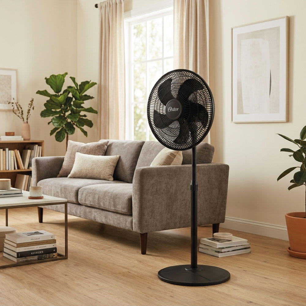 VENTILADOR PEDESTAL OSTER EOSVELIST1631 18 PULG. 75 WATTS - 5