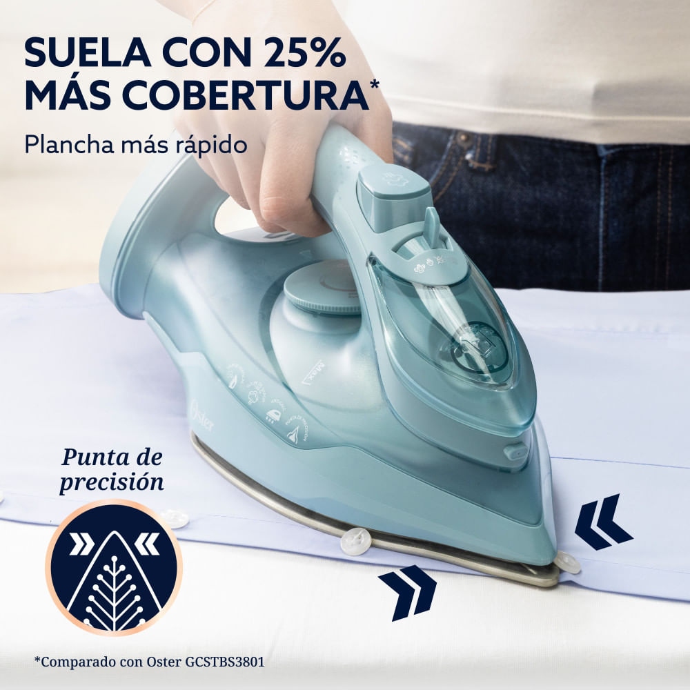 PLANCHA DE VAPOR OSTER GCSTAC7001-053 AEROGLIDE S7000 1600W - 3