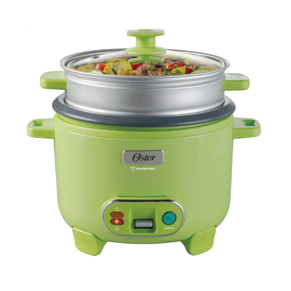ARROCERA OSTER CKSTRC10DFGRN-053 DIAMONDFORCE 1.8LTS CON FUNCIÓN DE SOFRITO - 1