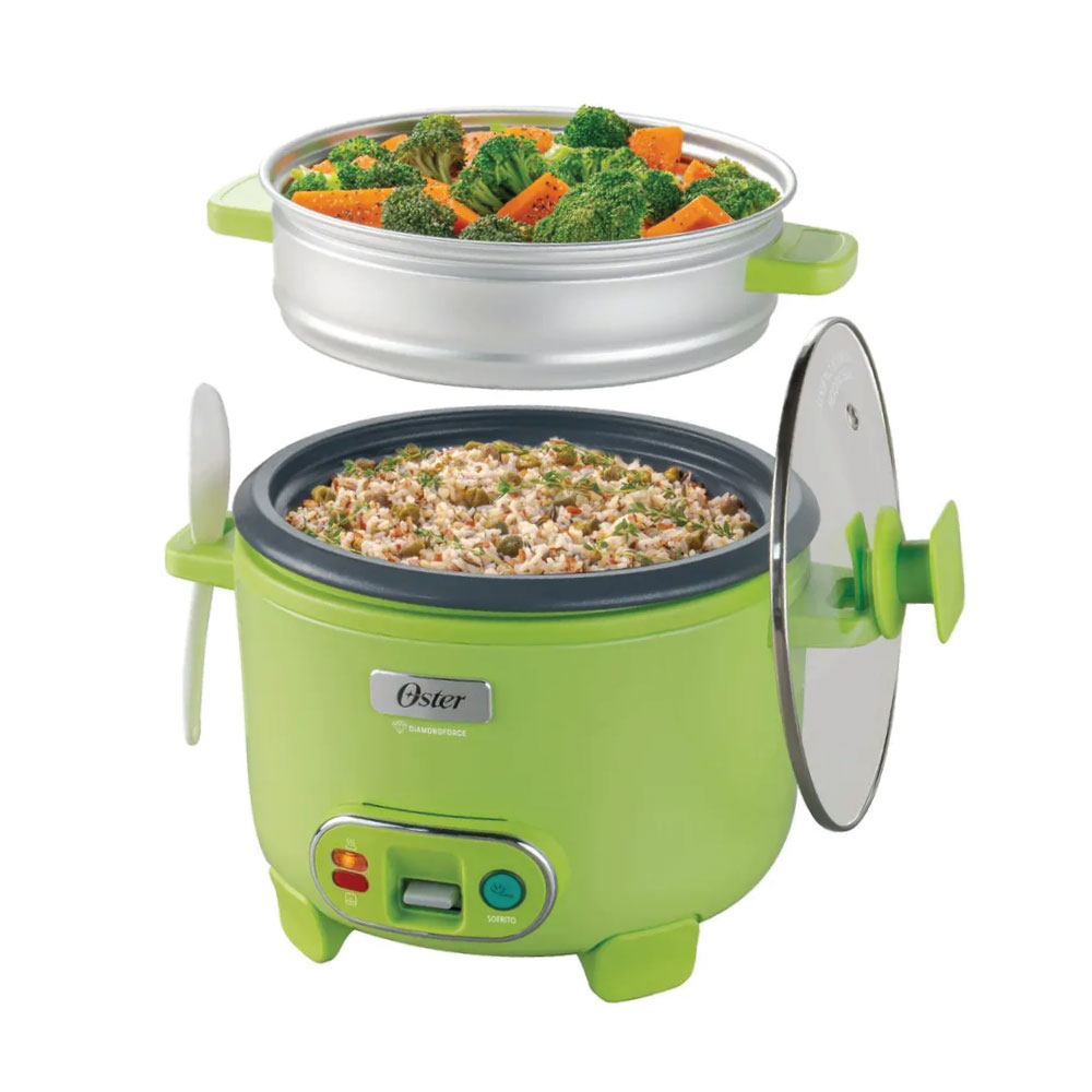 ARROCERA OSTER CKSTRC10DFGRN-053 DIAMONDFORCE 1.8LTS CON FUNCIÓN DE SOFRITO - 2