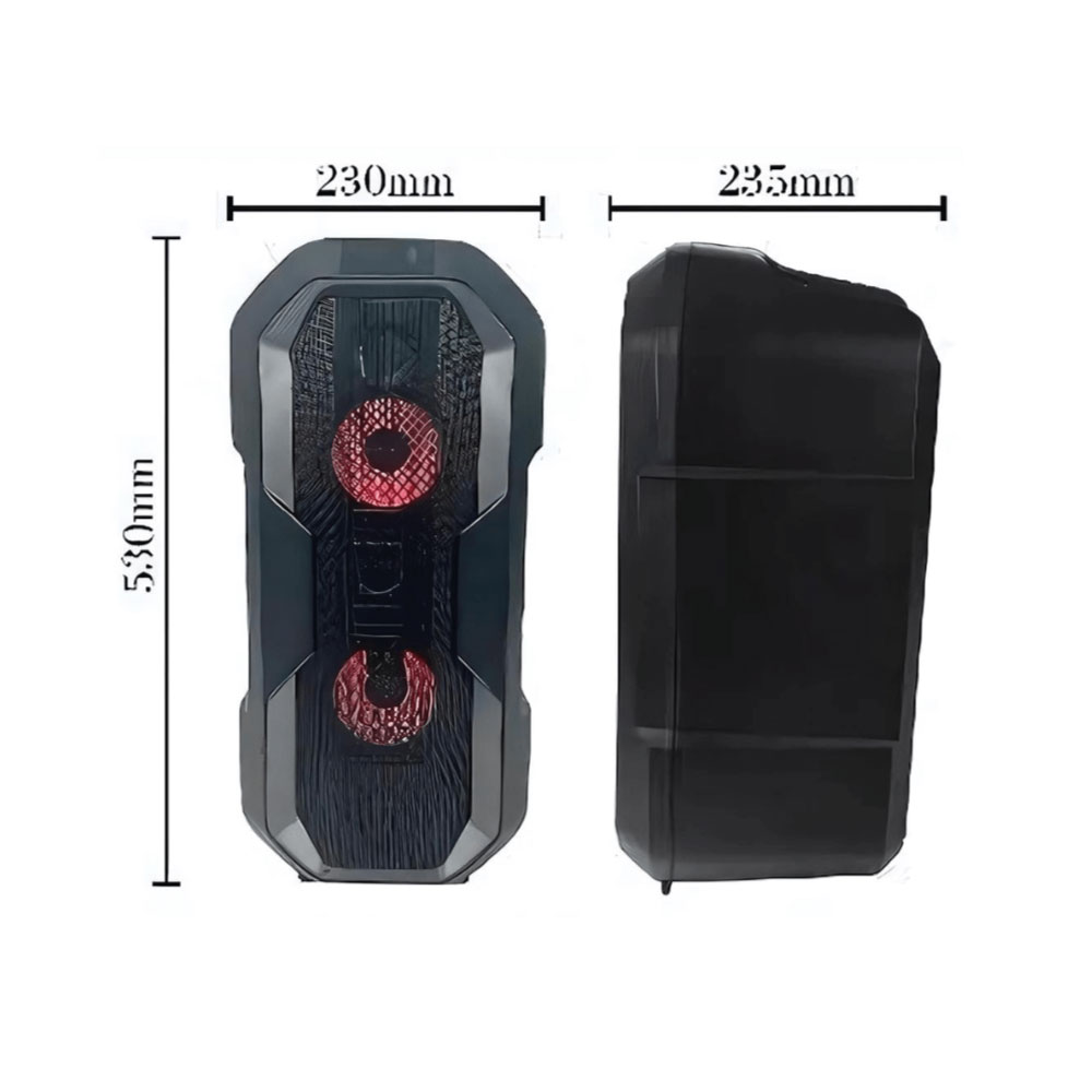 PARLANTE BLUETOOTH LIDIMI LD-S012AC 90W CON MICRÓFONO - 2
