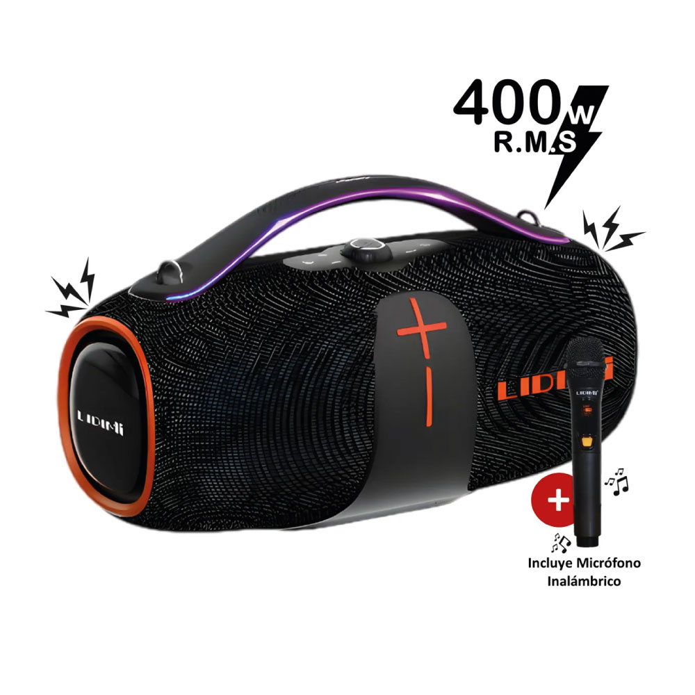 PARLANTE PORTÁTIL LIDIMI LD-S655 CON FUNCIÓN TWS BT USB 400W - 1