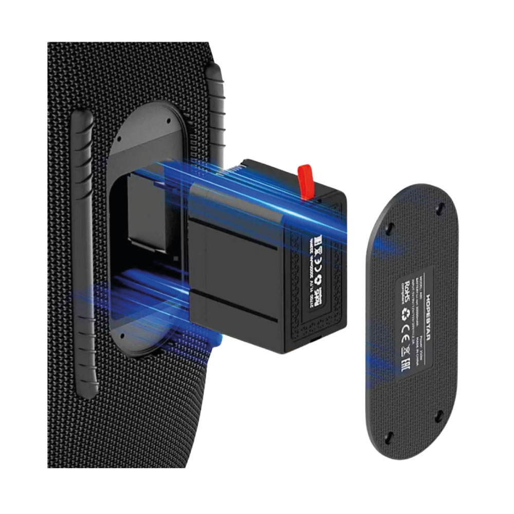 PARLANTE PORTÁTIL LIDIMI LD-S655 CON FUNCIÓN TWS BT USB 400W - 5