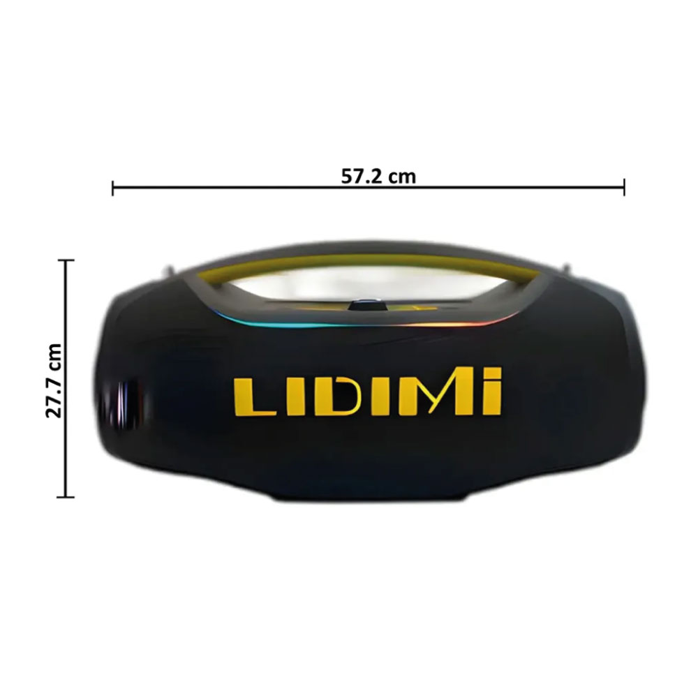 PARLANTE BLUETOOTH PORTÁTIL LIDIMI D-S679 SUPER USB AUX 450W - 3