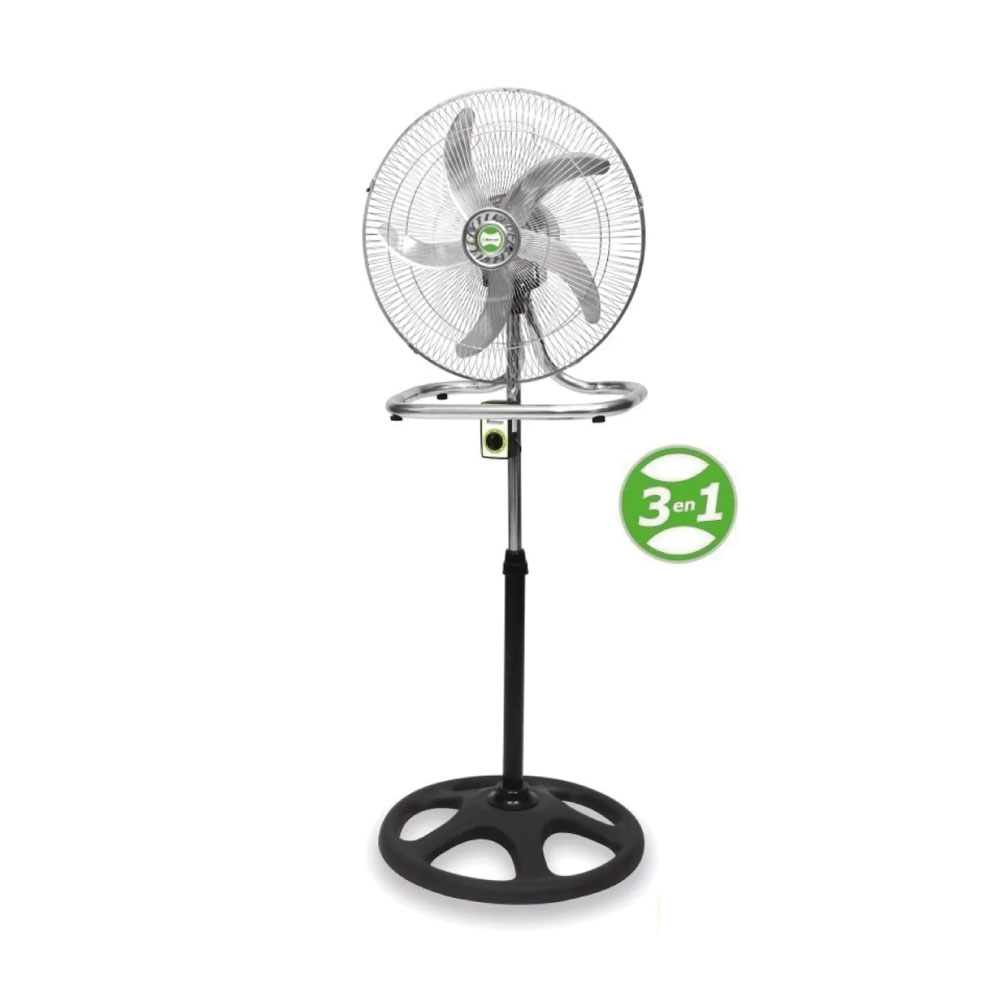 VENTILADOR PEDESTAL BOSSKO BK-8219VI 3 EN 1 DE 18' 200W - 2