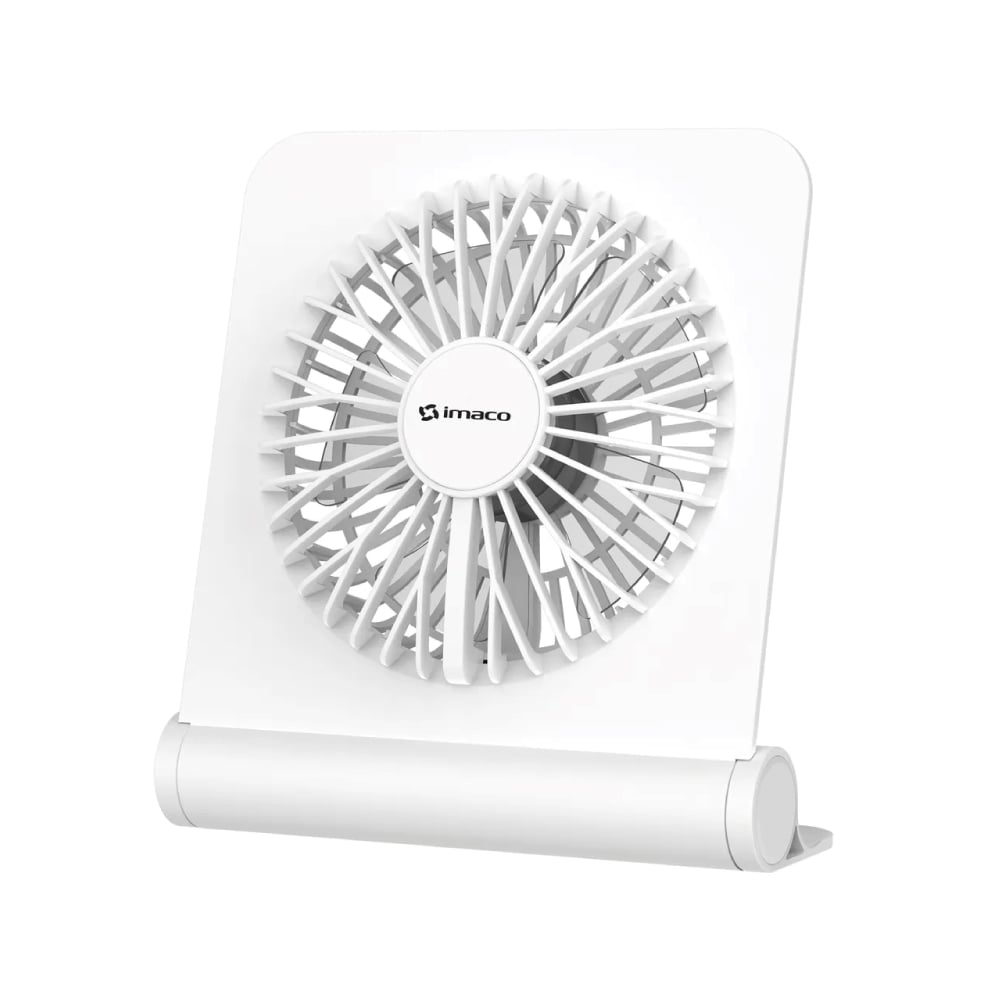 VENTILADOR DE MESA IMACO RF0504 5' USB PORTATIL RECARGABLE - 1