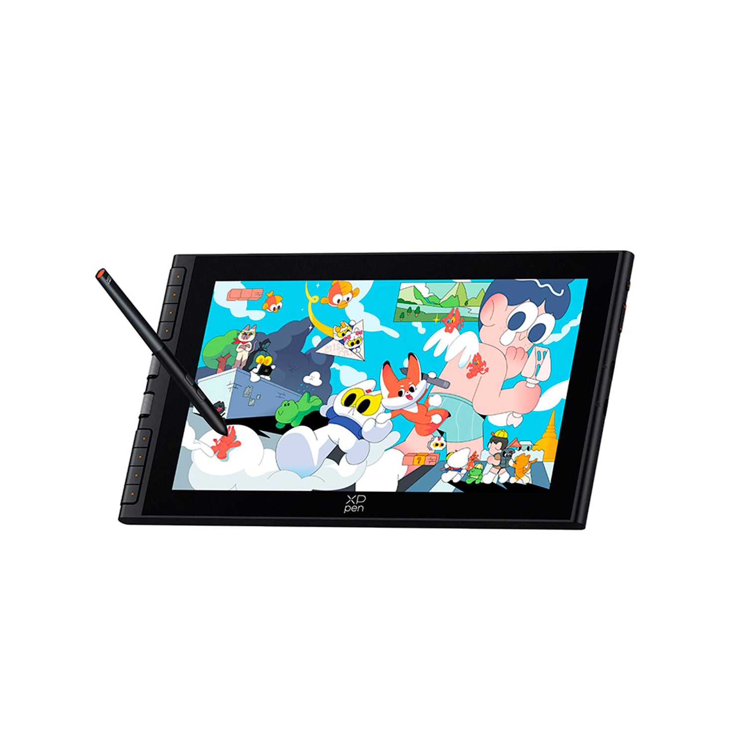 TABLETA GRAFICA XP-PEN ARTIST 12 3RA GEN 1920 × 1080 LAMINADA 264,0 X 149,0 MM WINDOWS MAC ANDRIO NEGRO - 3
