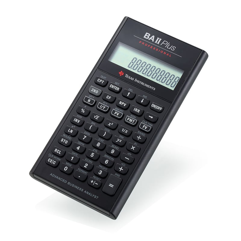 CALCULADORA FINANCIERA TEXAS INSTRUMENTS BA II PLUS PROFESIONAL - 3