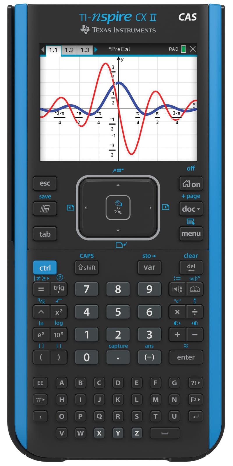 CALCULADORA GRÁFICA TI-NSPIRE CX II CAS + FUNDA PROFESIONAL - 2