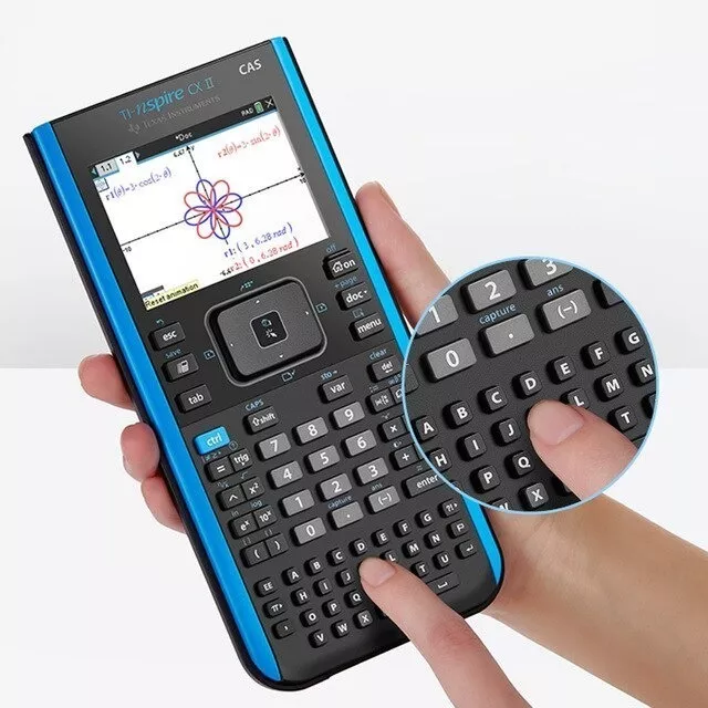 CALCULADORA GRÁFICA TI-NSPIRE CX II CAS + FUNDA PROFESIONAL - 5