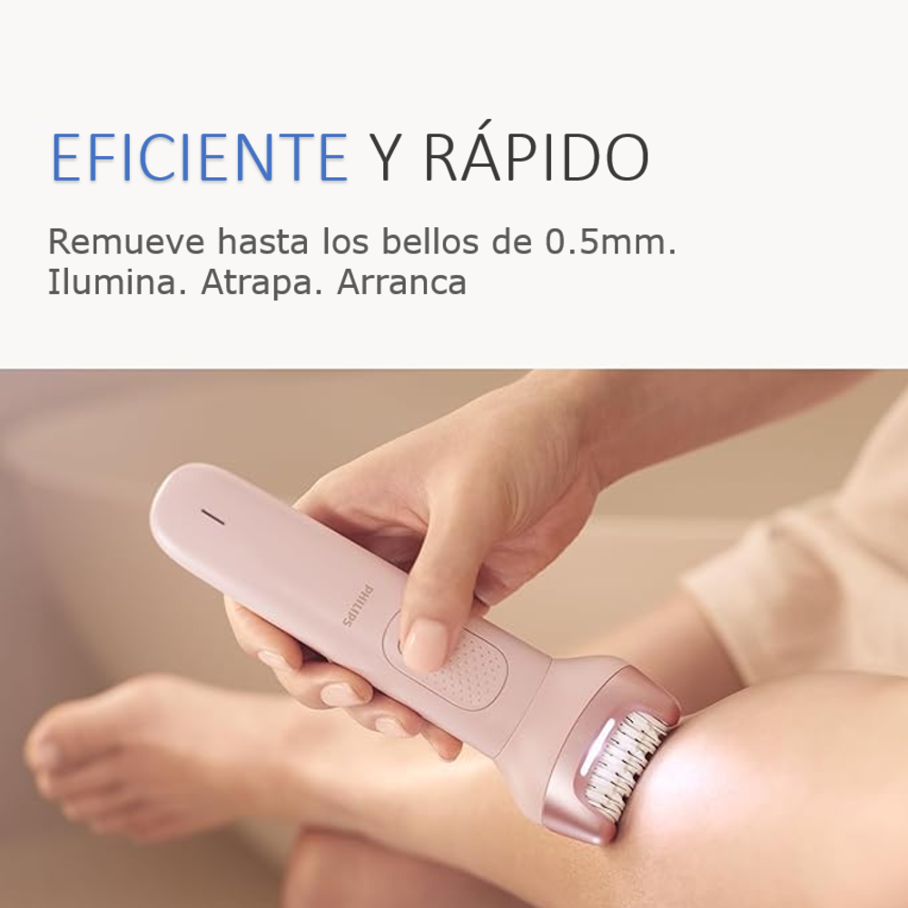 DEPILADORA PHILIPS RESISTENTE AL AGUA + 8 ACCESORIOS BRE717 - 6