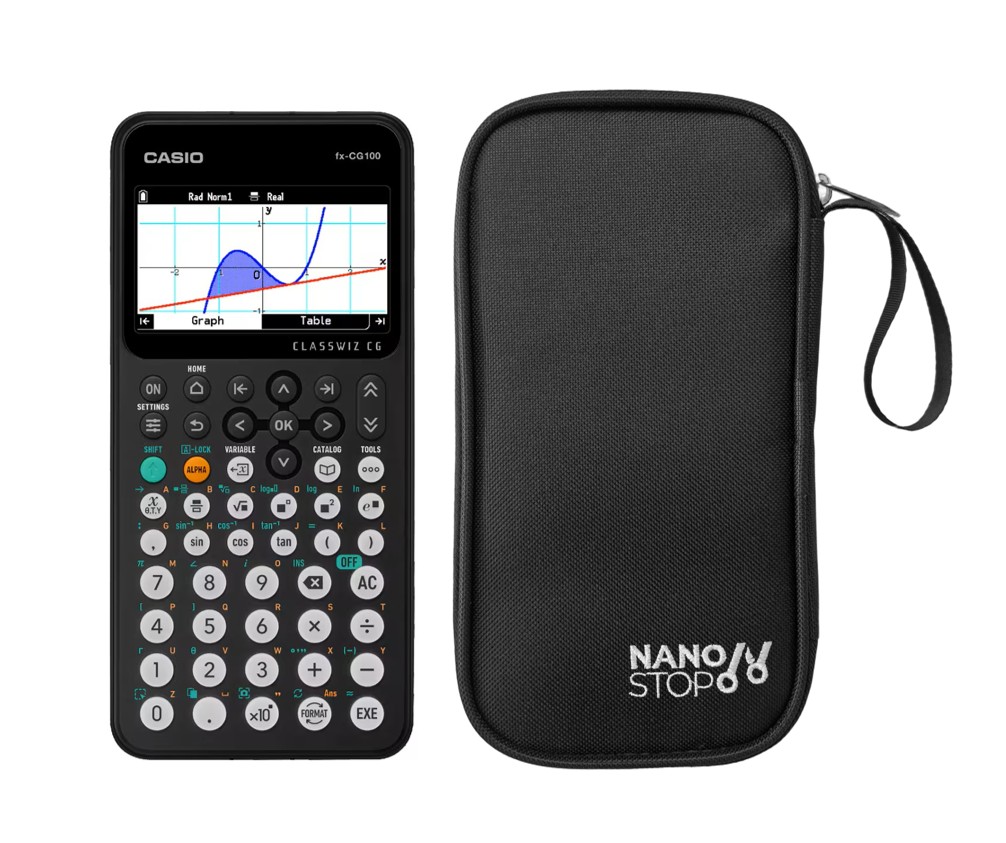 CALCULADORA GRÁFICA CASIO FX-CG100 + FUNDA PROFESIONAL - 1