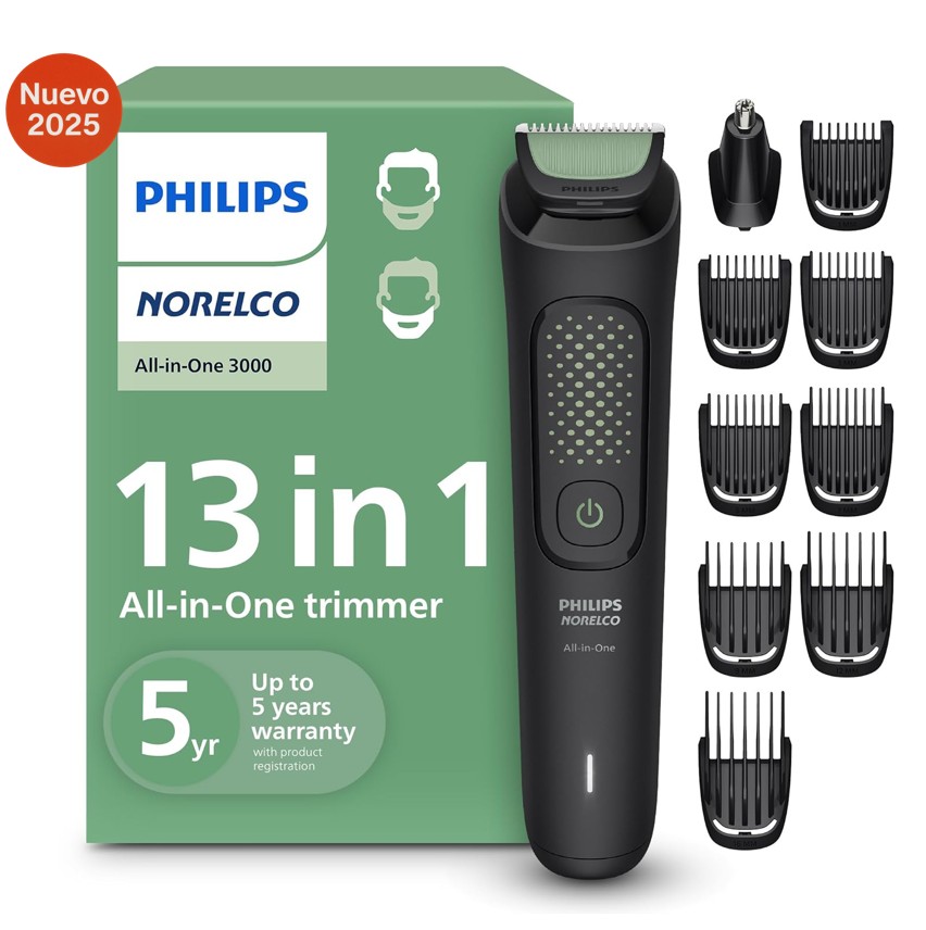 PHILIPS RASURADORA CORTABARBA NORELCO™ MG3919/50 - 13 PIEZAS - 1