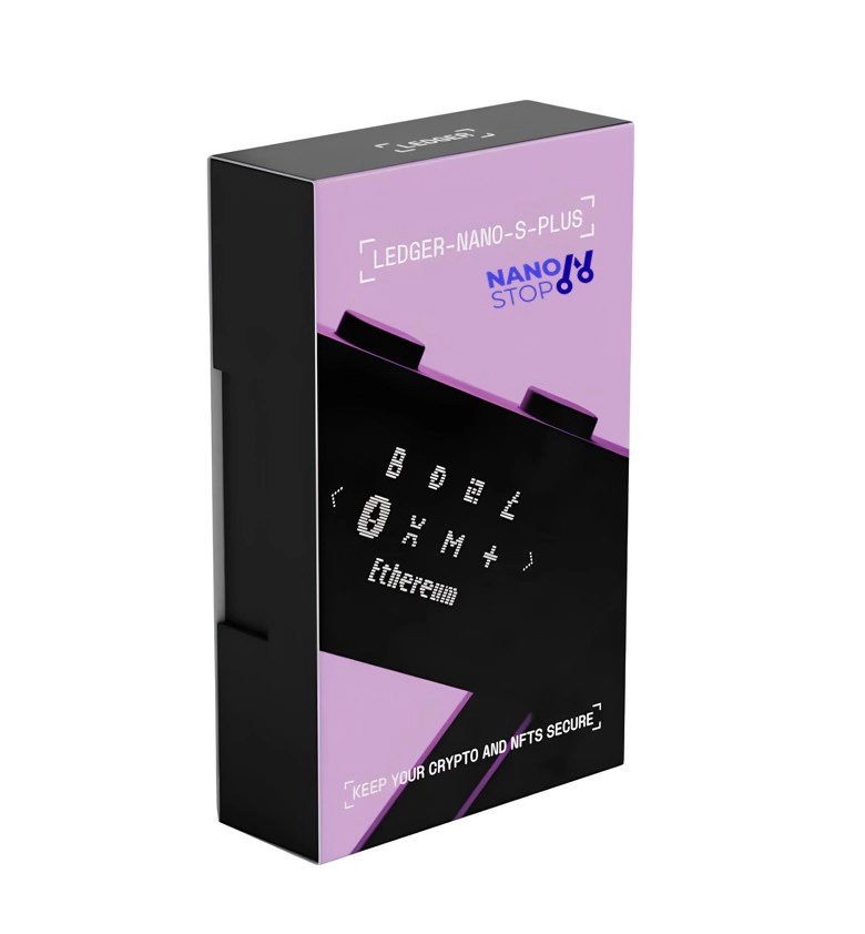 LEDGER NANO S PLUS WALLET CRIPTOMONEDAS - 1