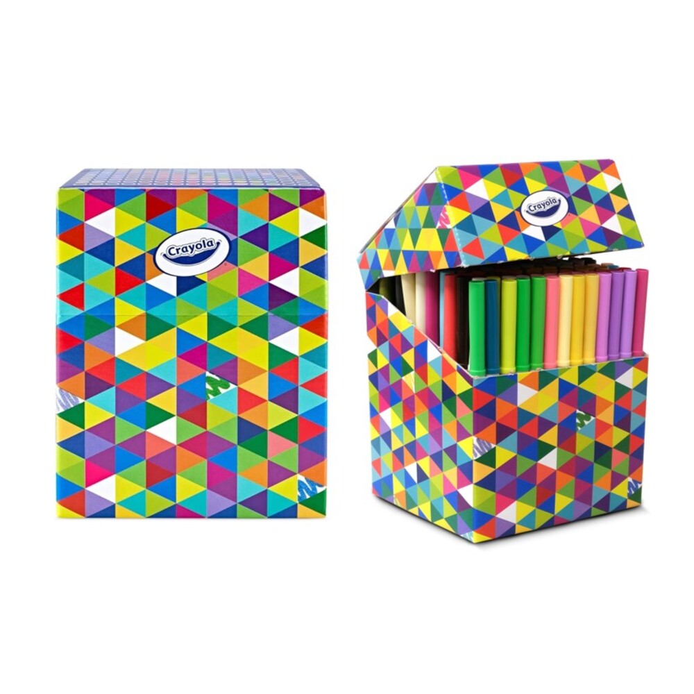 CRAYOLA MARCADORES LAVABLES SUPERTIPS 150 UNIDADES - 5