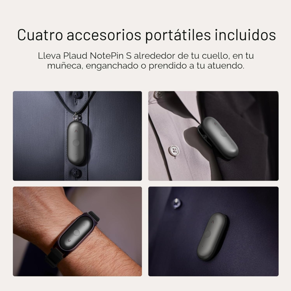 GRABADORA DE VOZ PLAUD NOTEPIN S - 3