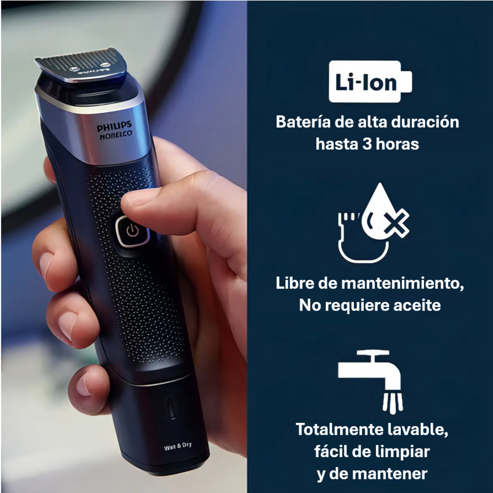 Rasuradora Afeitadora Philips Norelco™ MG5900 - 18 Piezas - 5
