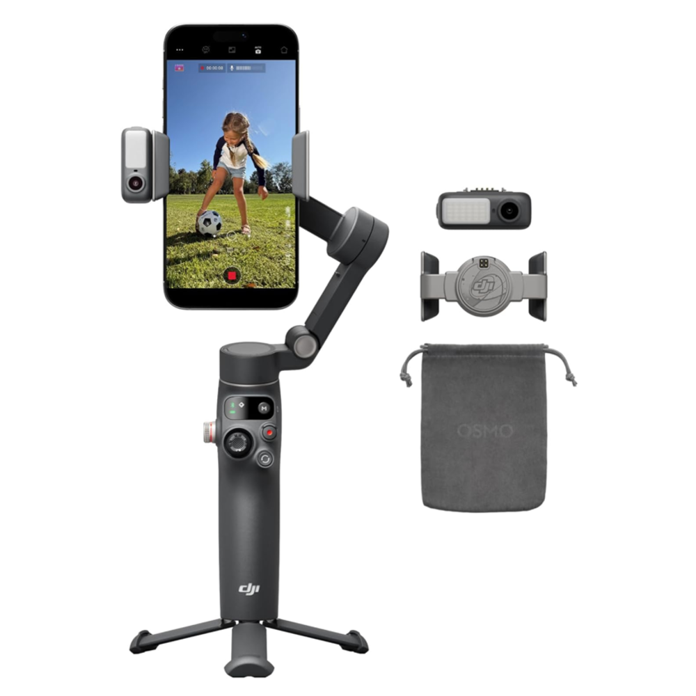 ESTABILIZADOR DJI OSMO MOBILE 8 PARA SMARTPHONE. PACK DE SEGUIMIENTO - 1