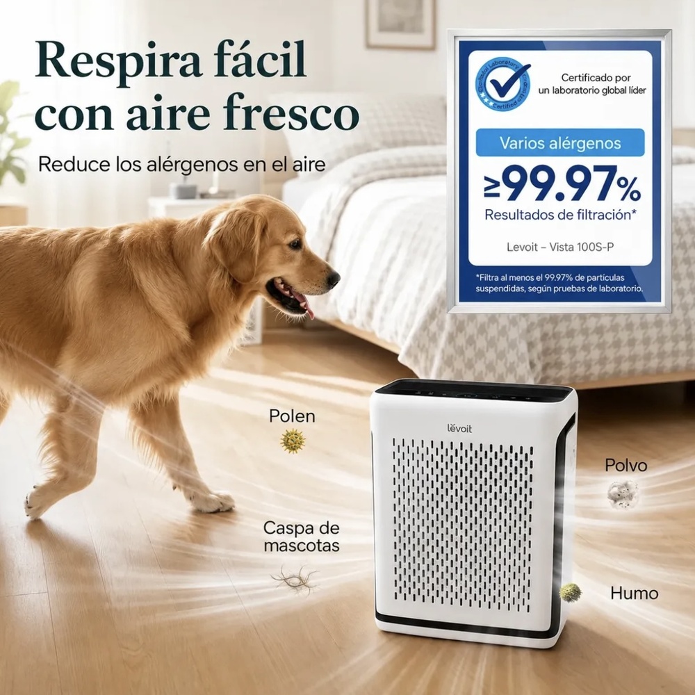 PURIFICADOR DE AIRE LEVOIT VITAL 100S-P - 6