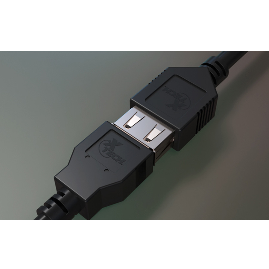 CABLE USB 2.0 MACHO A HEMBRA XTC-301 - XTECH - 5