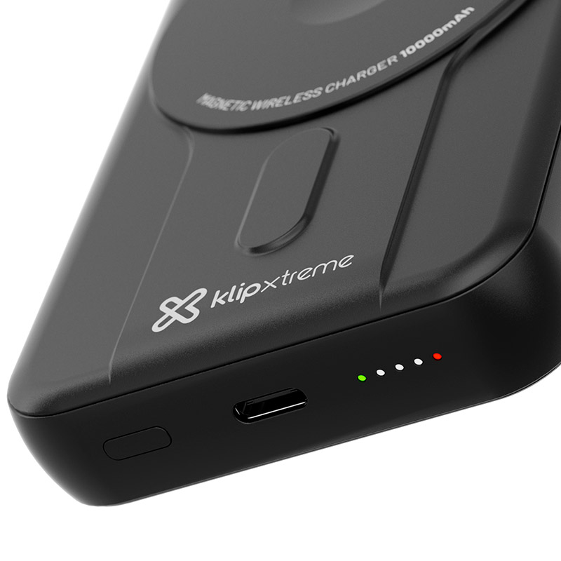 CARGADOR PORTÁTIL POWERMAG 10000 USB C KPB-600 - KLIP XTREME - 2