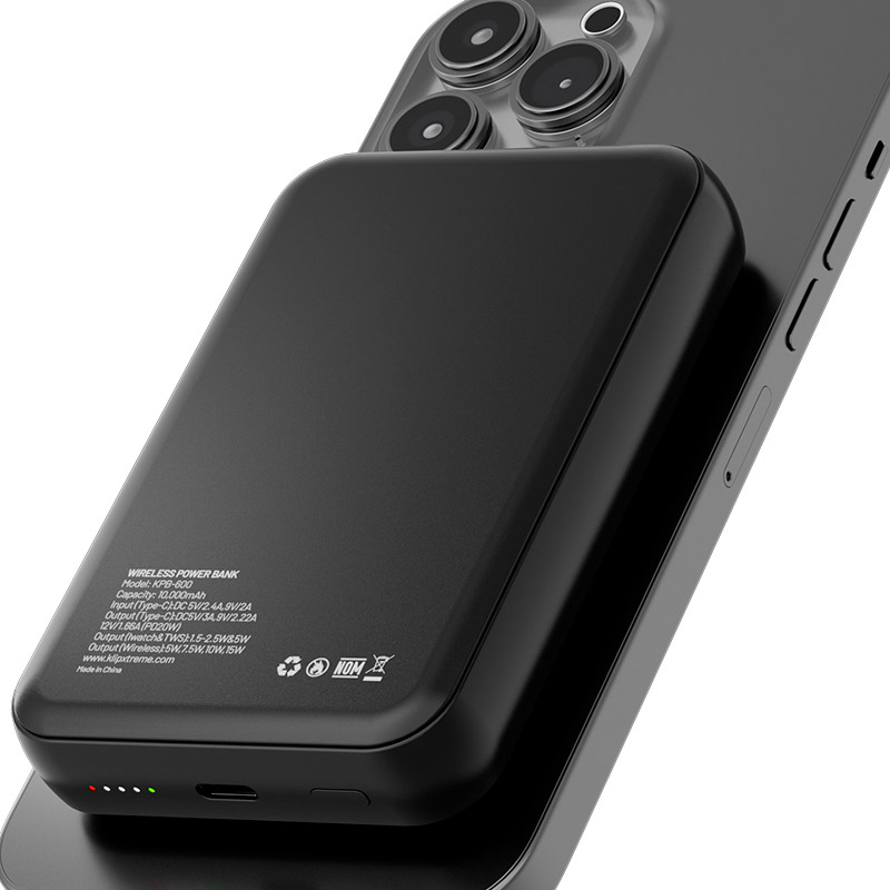 CARGADOR PORTÁTIL POWERMAG 10000 USB C KPB-600 - KLIP XTREME - 4