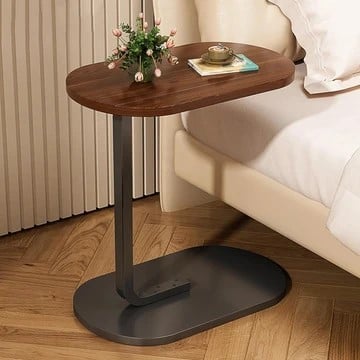 MESA AUXILIAR DE CENTRO OVALADA – DISEÑO MODERNO. - 1