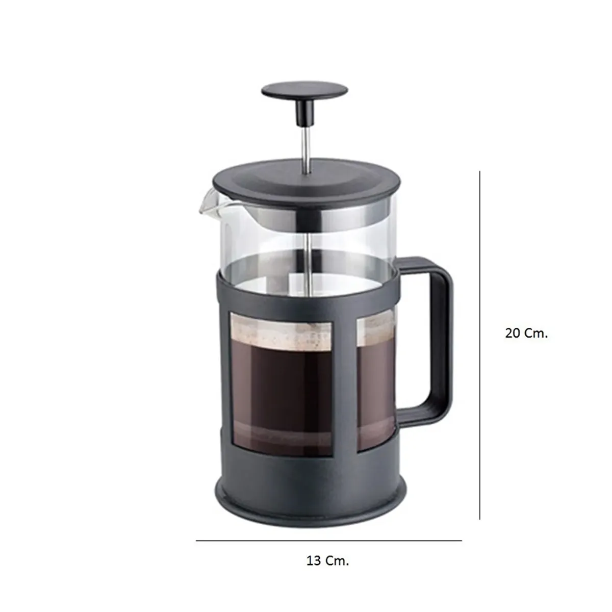 CAFETERA PRENSA FRANCESA - 800 ML - 3