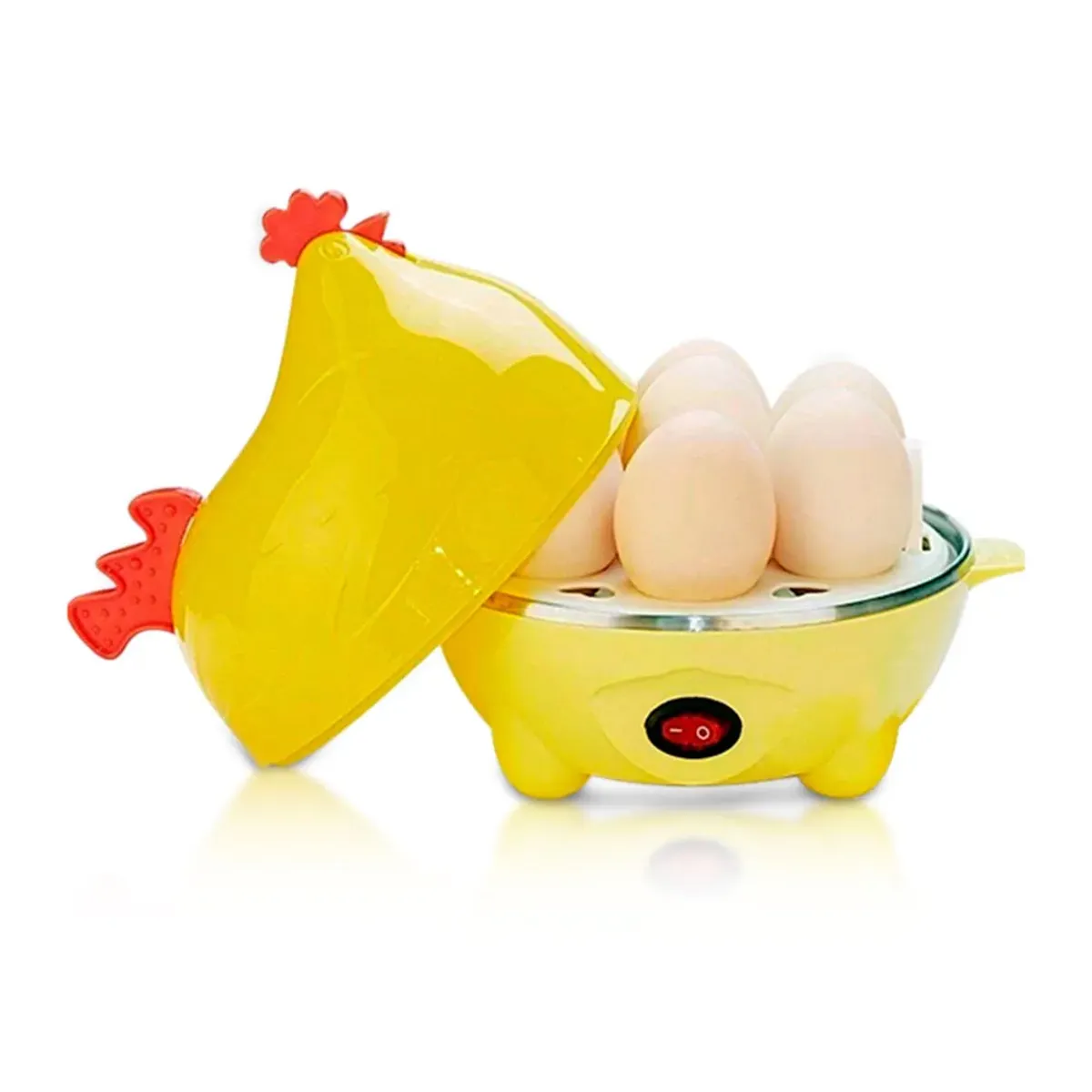 HERVIDORA ELÉCTRICA DE HUEVOS EN FORMA DE GALLINA - 1
