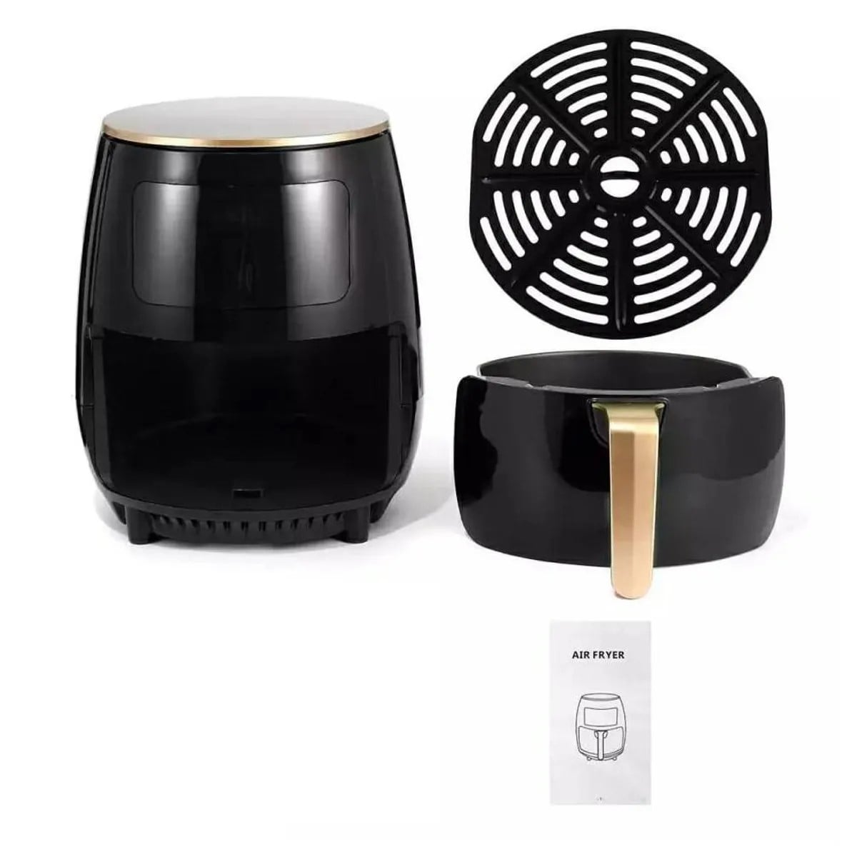 FREIDORA AIRE AIRFRYER DIGITAL 6 LITROS SIN ACEITE 2400W EXTRA GRANDE - 2