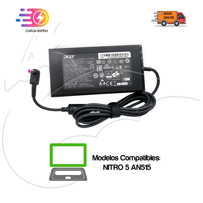 CARGADOR OEM ACER NITRO 5 7.1A 135W PA-1131 16 GAMER - 3