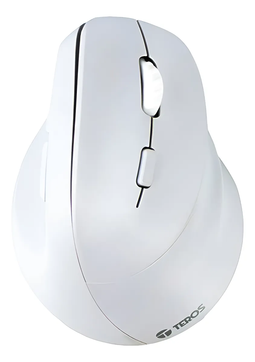 MOUSE GAMER VERTICAL BLUETOOTH TEROS TE-1236S - ERGONOMICO BLANCO - 5