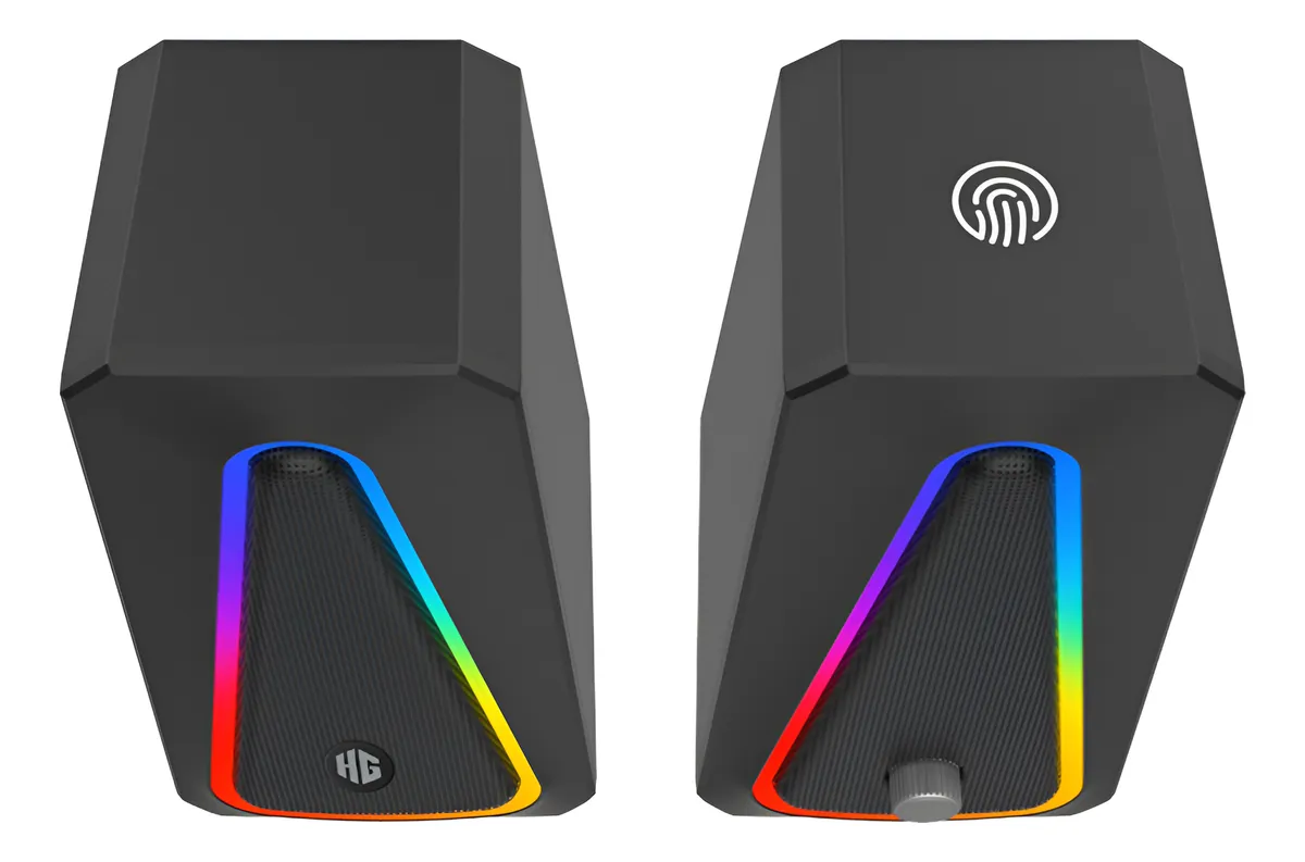 PARLANTE GAMER HALION HA-S257  RGB  NEW MODEL 2026 - 3