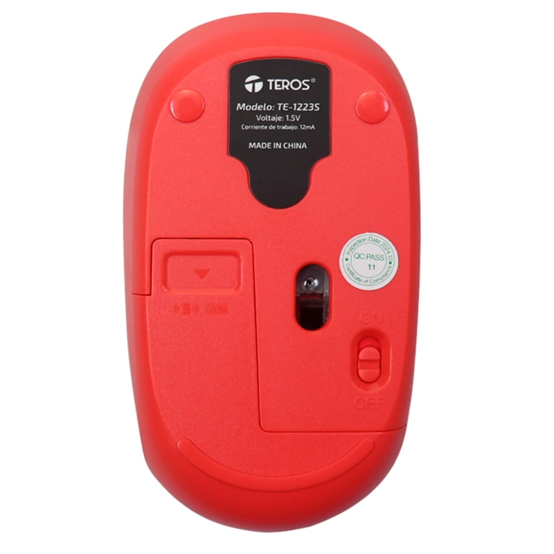 MOUSE ÓPTICO INALÁMBRICO TEROS TE-1223S - 4