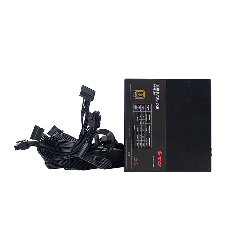 FUENTE DE PODER TEROS TE-1235G ATX 650W 80 PLUS BRONZE NEGRO - 4