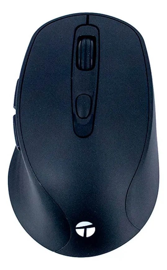 MOUSE INALÁMBRICO TEROS TE-1228S 6 BOTONES USB NEGRO ÓPTICO - 1
