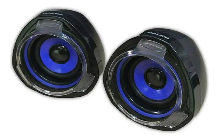 PARLANTE GAMER HALION HA-S228 2.0 USB CALIDAD SONIDO SUPE - 1