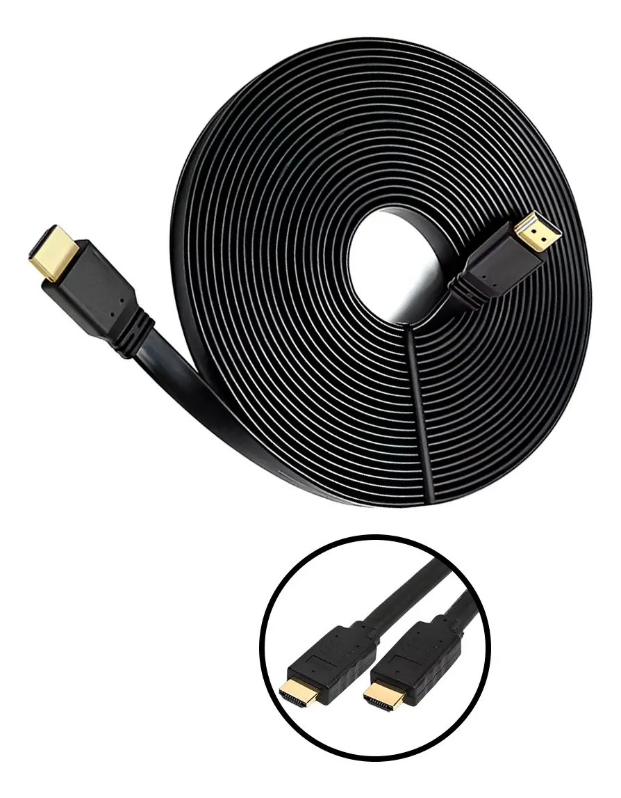 CABLE HDMI ULTRA FAST 10M NEGRO MACHO-MACHO - 1