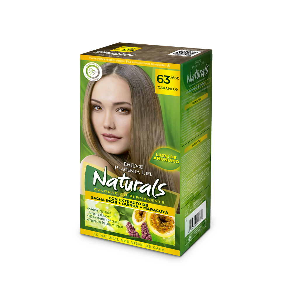 TINTE CABELLO NATURALS CARAMELO 63/630 - 1