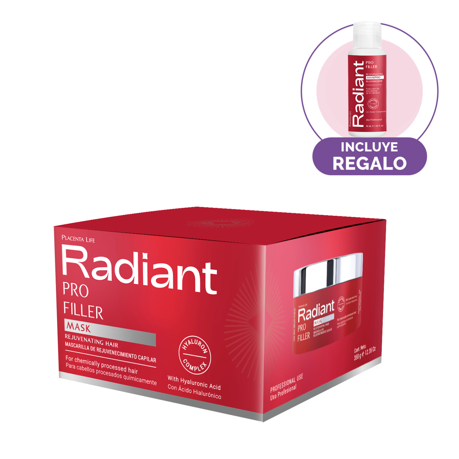 MASCARILLA RADIANT 350G PRO FILLER CAJA - 1
