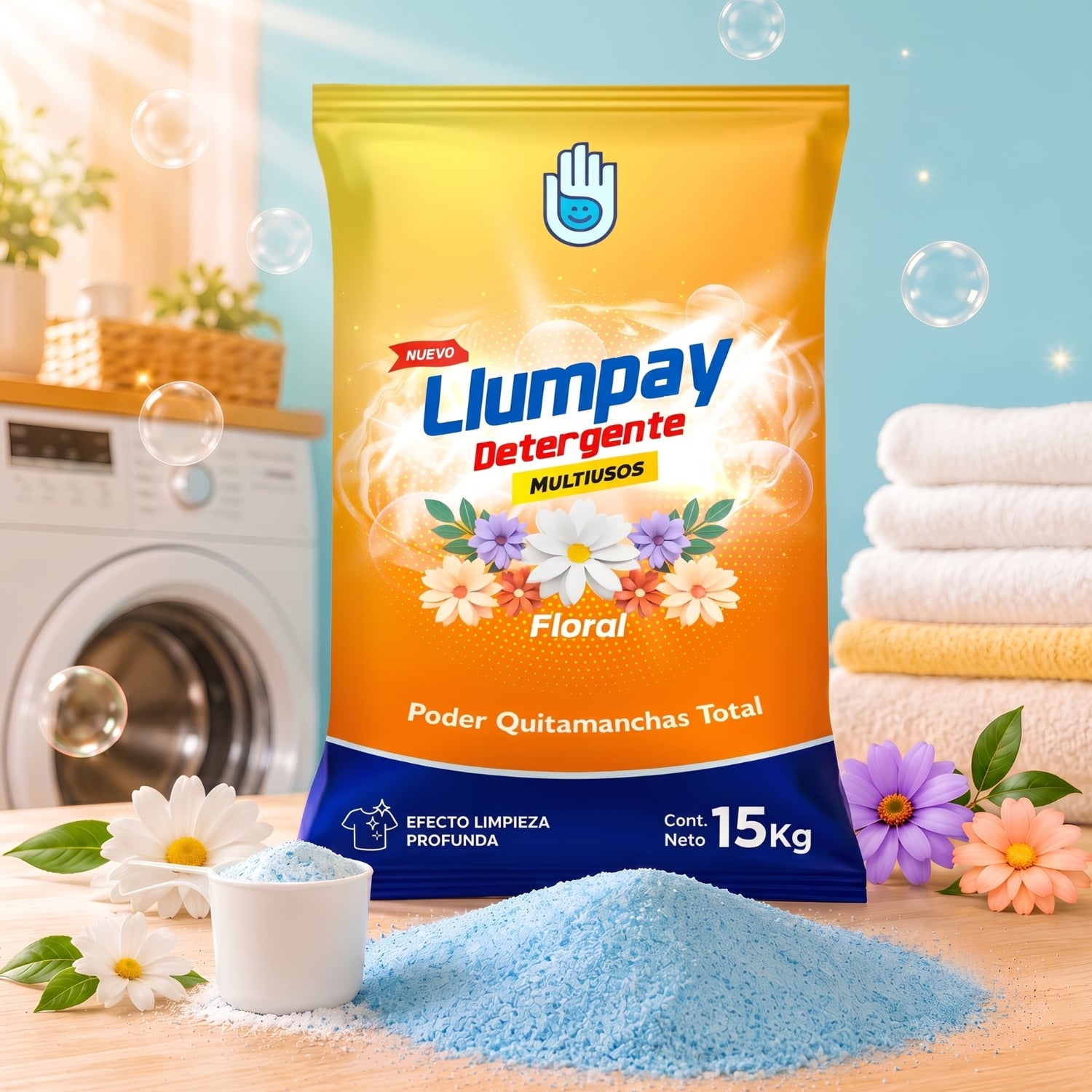 DETERGENTE MULTIUSOS LLUMPAY DE 15KG - 1