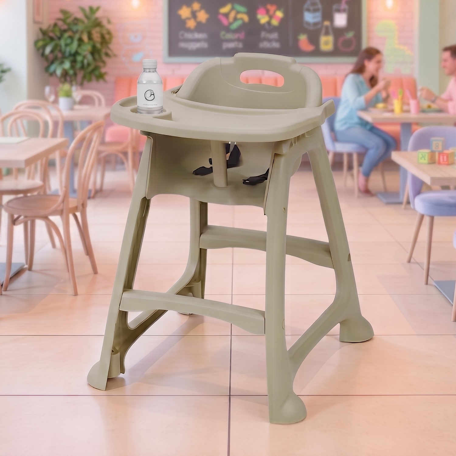 SILLA PARA BEBÉ CON TABLERO - 1