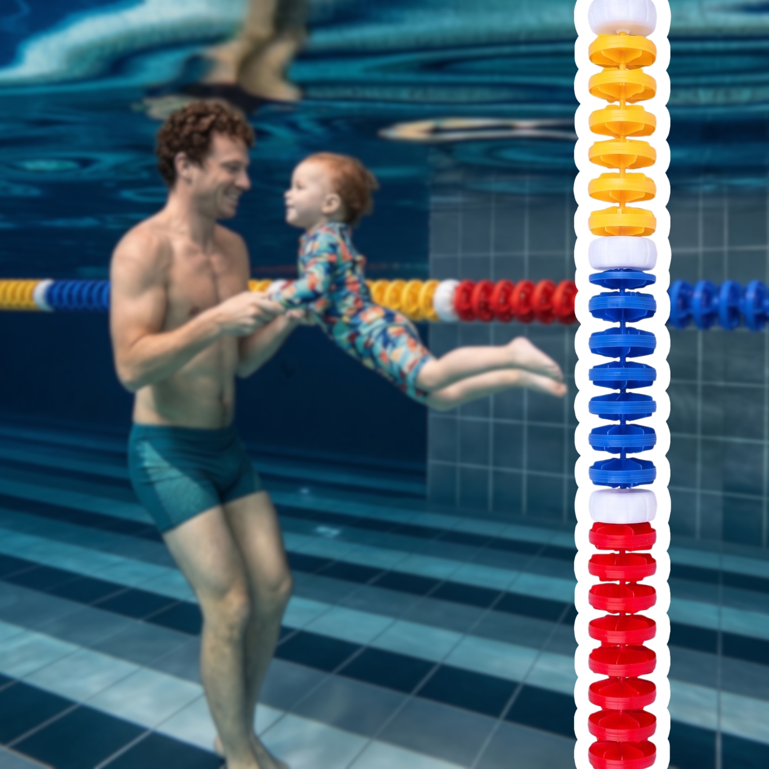 DIVISOR DE CARRIL PARA PISCINA - 1