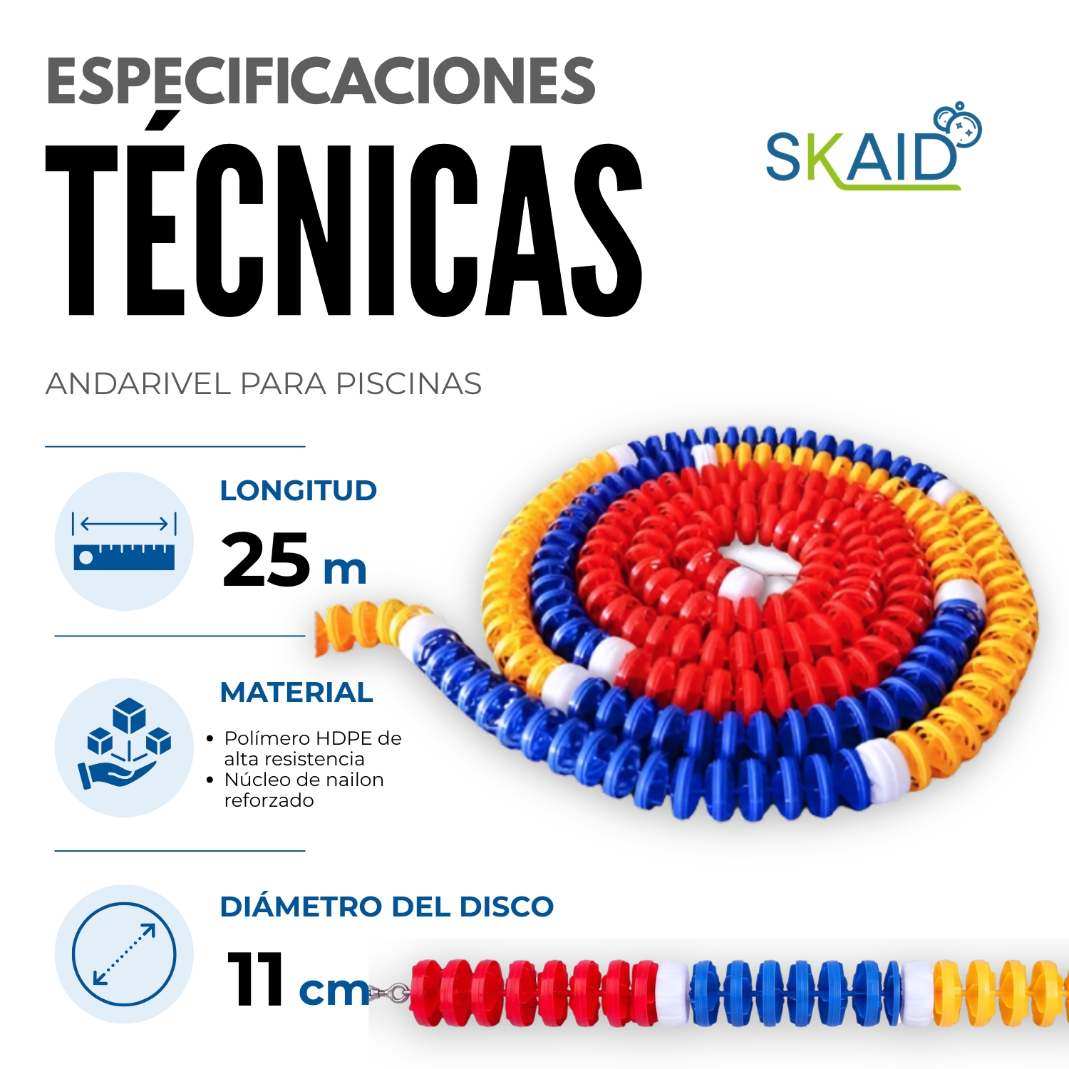 DIVISOR DE CARRIL PARA PISCINA - 3