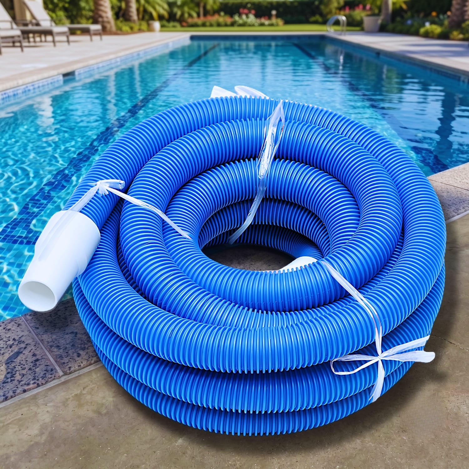 MANGUERA PARA ASPIRACIÓN DE PISCINA X 30 METROS - 1