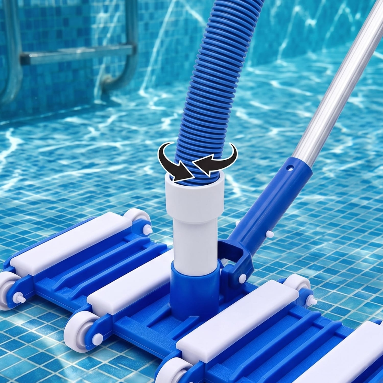 MANGUERA PARA ASPIRACIÓN DE PISCINA X 30 METROS - 2