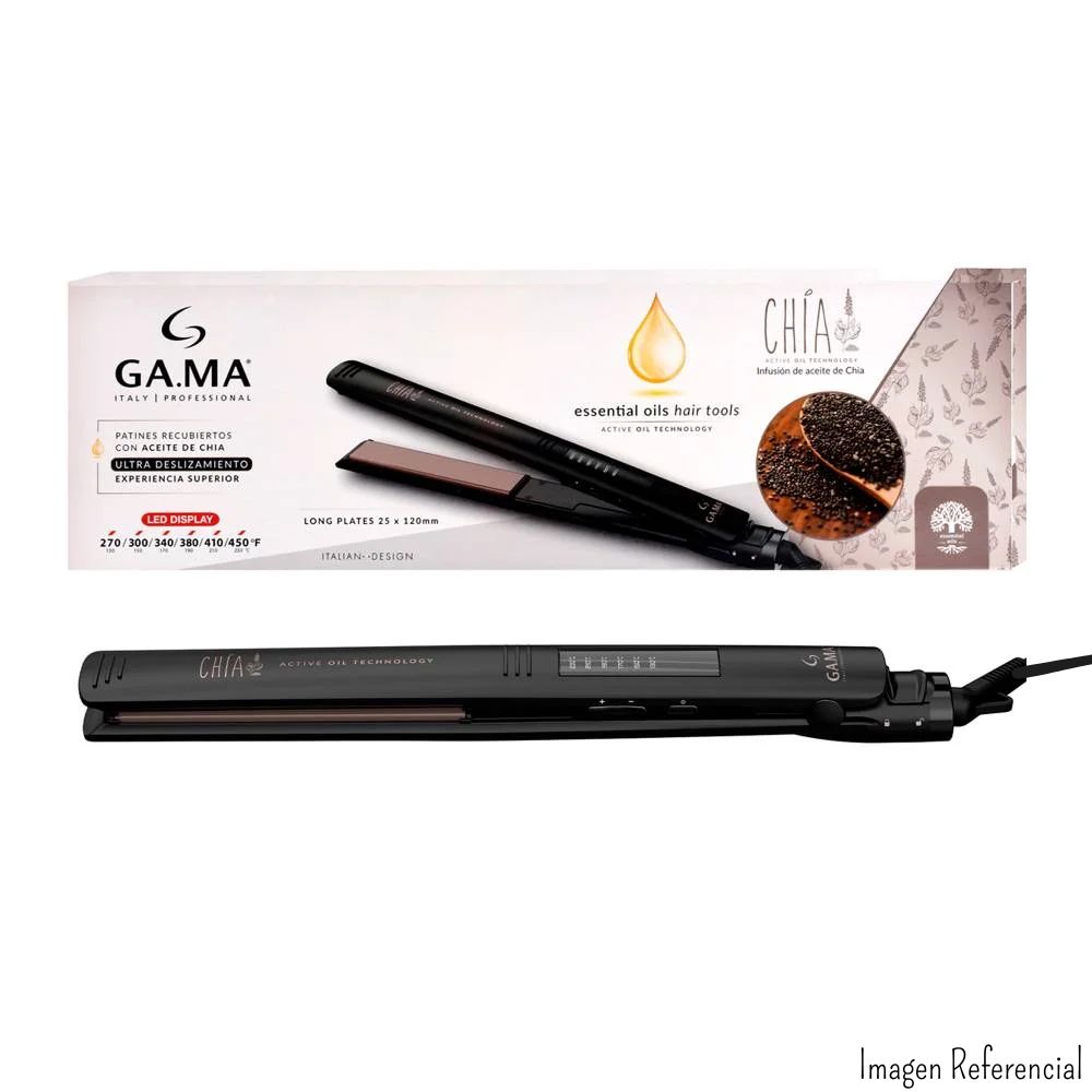 PLANCHA ALISADORA GAMA BECHS0000002568 ELEGANCE LED CHIA - 3