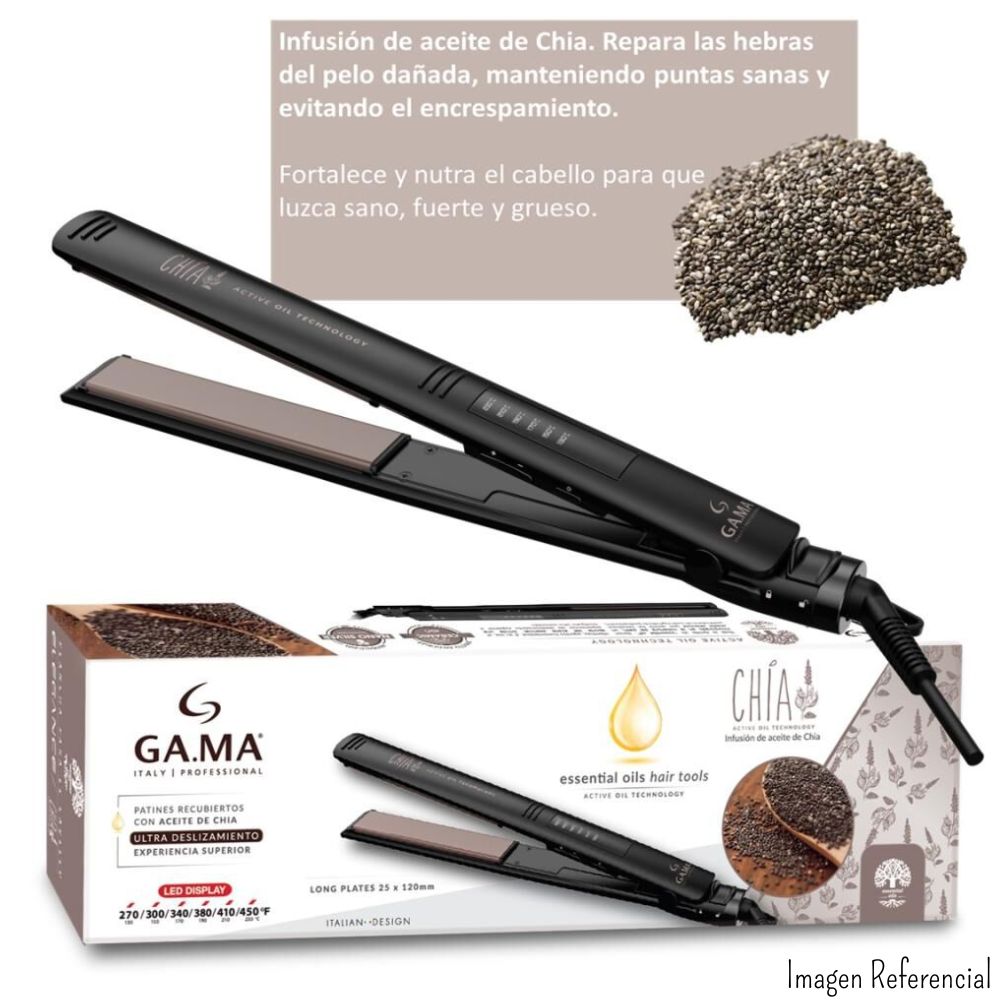 PLANCHA ALISADORA GAMA BECHS0000002568 ELEGANCE LED CHIA - 6