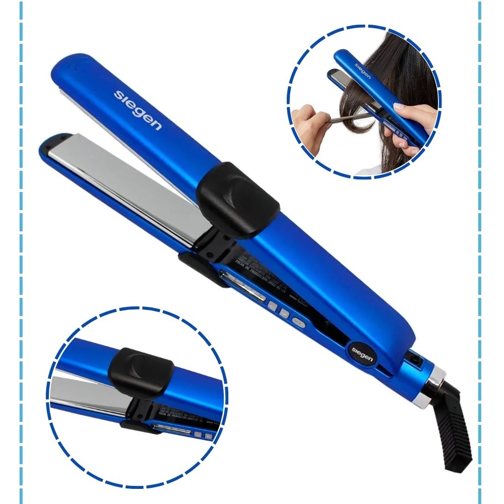 PLANCHA ALISADORA SIEGEN SG4700 PLACAS TITANIUM FLOTANTES SG 4700 - 6