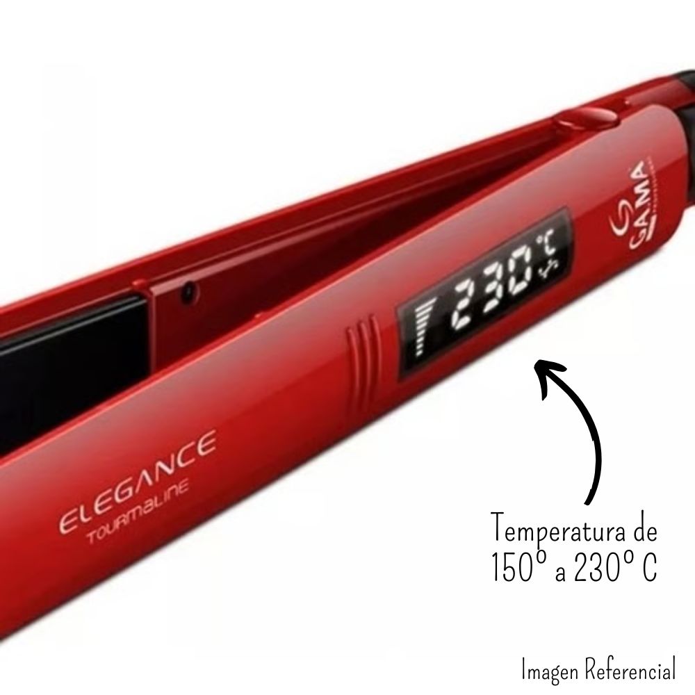 PLANCHA ALISADORA GAMA ELEGANCE DIGITAL 230°C - 3